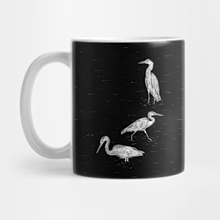 Three Herons Mug
